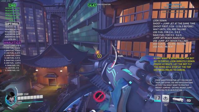 REALLY USEFUL PHARAH FLYING TRAINER FOR BEGINNER OVERWATCH 2 PLAYERS смотреть онлайн