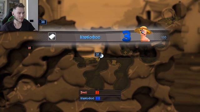 МОЙ ПЛАН СРАБОТАЛ НА 10из10 - Worms Revolution смотреть онлайн