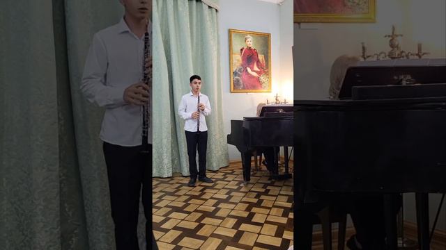 Аревян Григор, 15 лет, гобой."Д. Чимароза, "Концерт для гобоя" III часть. "Сицилиана" смотреть онлайн