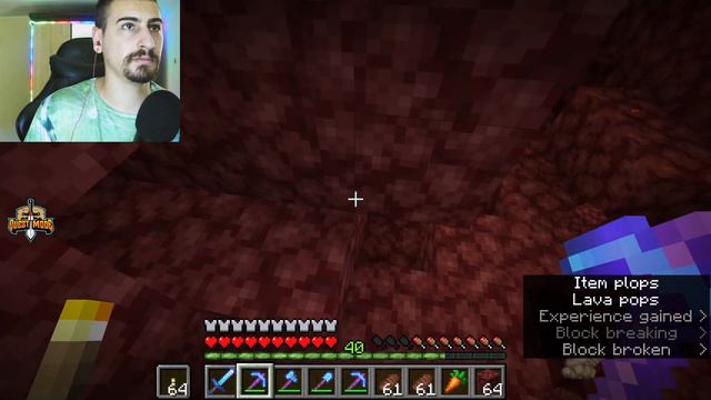 Let's Play Minecraft #2 - Mining Quartz, Exploring The Nether & More! смотреть онлайн