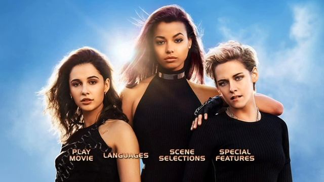 Charlie's Angels (2019) DVD Menu смотреть онлайн