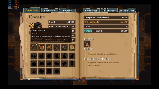 UNDERMINE EN PC GAMA BAJA | INTEL CORE I3 4160 смотреть онлайн