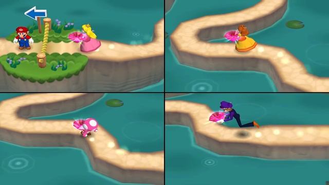 Mario Party 7 - All 8-Player Mini-Games (Multiplayer) смотреть онлайн