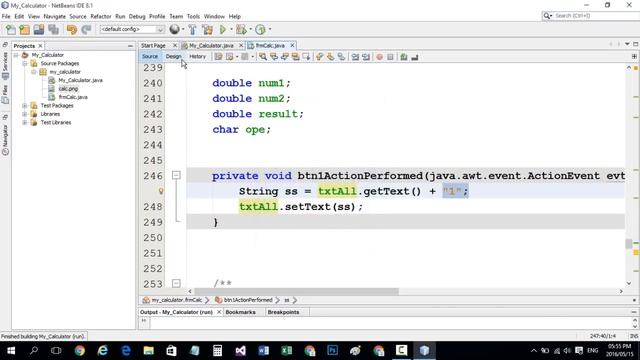 #097 Create Full Calculator Or Generate Full Calculator In JAVA NetBeans تعلم الجافا من البداية الي смотреть онлайн