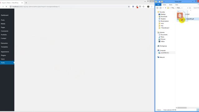 Set Up Pekko - Elementor Minimal Dark WordPress Theme смотреть онлайн