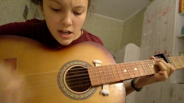 «Твои слова». Авторская песня на гитаре. Лиза Алексеева смотреть онлайн