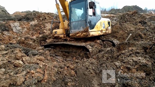 РАБОЧИЙ ДЕНЬ ЭКСКАВАТОРЩИКА. БЫВАЕТ И ТАКОЕ. смотреть онлайн