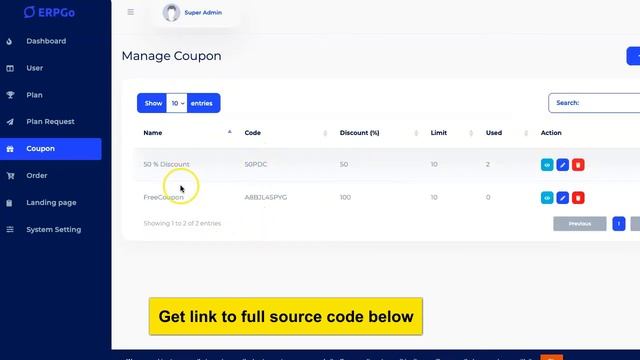 SOURCE CODE: Advanced ERP software with CRM, Account, HR built with Laravel, PHP and Javascript смотреть онлайн