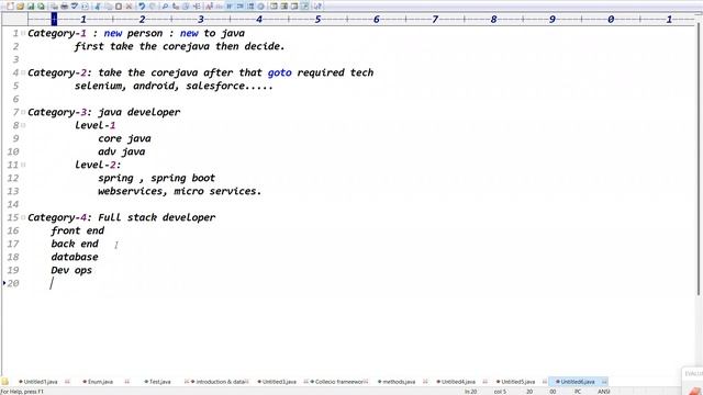 CORE JAVA tutorials || Demo - 1 || by Mr. Ratan On 10-06-2022 @4PM IST смотреть онлайн
