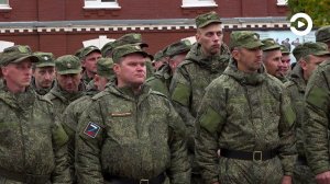 Отряды мобилизованных из Пензы отправляются в зону СВО