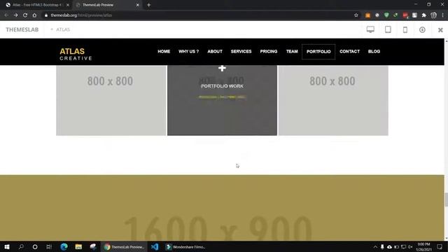 Atlas: Free HTML5 Bootstrap 4 Business Website Template смотреть онлайн