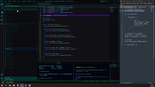 Utiliza json-server como Backend (ft. Angular) смотреть онлайн