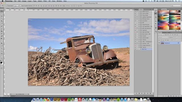 Photoshop Tutorial : Create Photoshop Actions смотреть онлайн