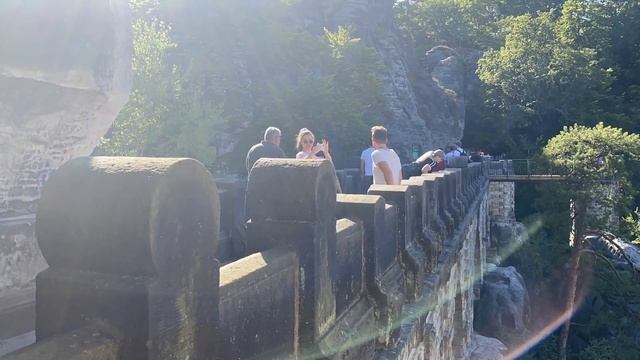 Германия: Саксонская Швейцария и Мост Бастай смотреть онлайн