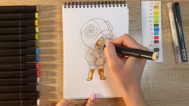 Как нарисовать Леона карандашом и скетч маркерами | Рисунок для детей, поэтапно и легко смотреть онлайн