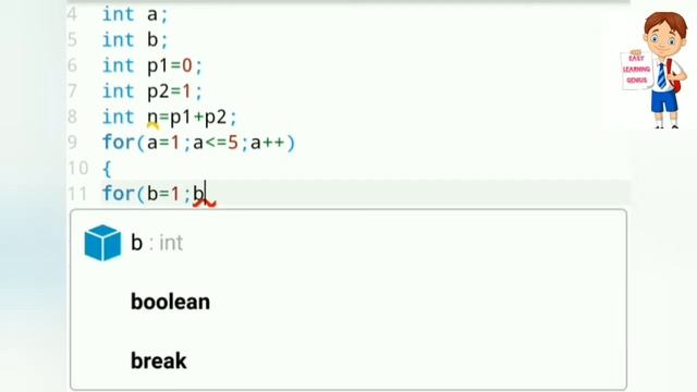 Java pattern Fibonacci series program part 55 Easy Learning Genius смотреть онлайн