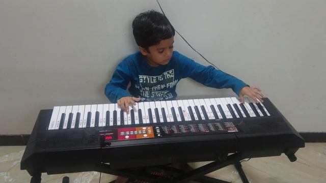जन गण मन National Anthem on Yamaha piano by 7 year old Arshan смотреть онлайн