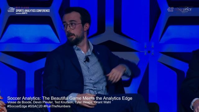 SSAC20: Soccer Analytics: The Beautiful Game Meets the Analytics Edge смотреть онлайн