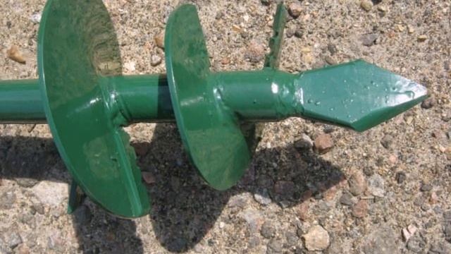 как изготовить шнек для бурения своими руками смотреть онлайн