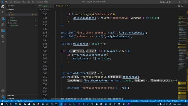 Hide any process from Task Manager - Rust NtQuerySystemInformation смотреть онлайн
