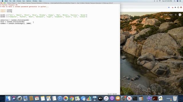 How To Make A Random Password Generator In Python! смотреть онлайн