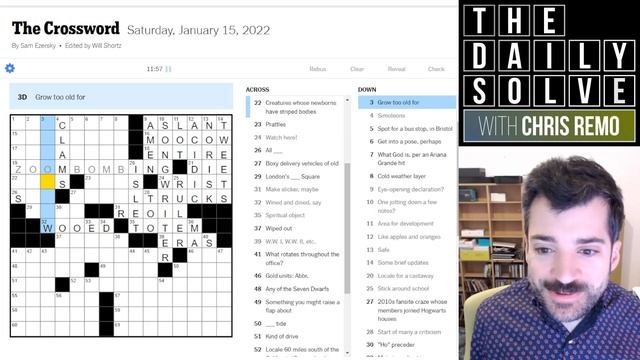 Try Solving a Crossword With Friends! - 15 January 2022 New York Times Crossword смотреть онлайн