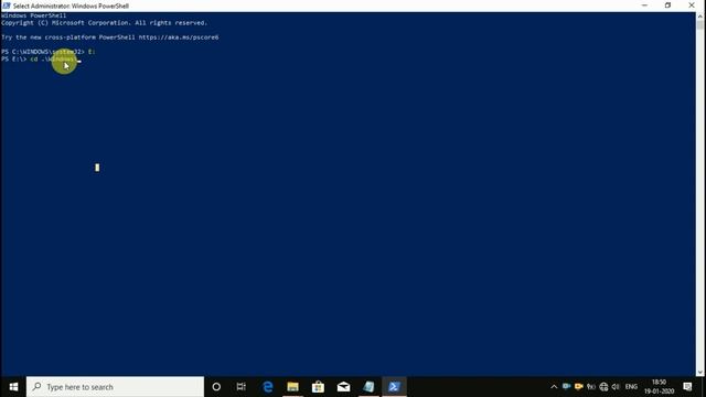How To Change Directory in Powershell | Change directory in Powershell #Powershell смотреть онлайн