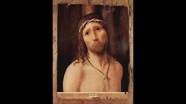 Антонелло да Мессина Еcce homo Се Человек Аннунциата Благовещение Христос благословляющий смотреть онлайн