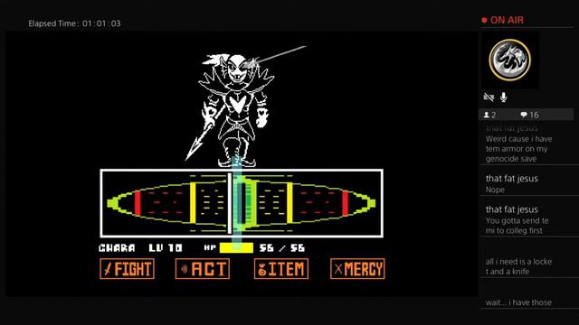 Undertale Undyne just die смотреть онлайн