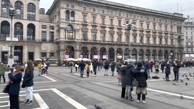 Milan, Italy ?? - January 2022- 4K-HDR Walking Tour (▶1 hour) смотреть онлайн