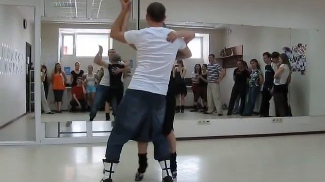 Bachata - Andrey Korzun & Dasha Reut, Salsa-Club "Arriba!" смотреть онлайн