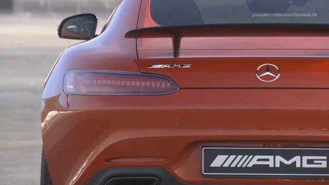 Mercedes AMG GT S vs Mercedes SLS AMG Black Series COMPARISON смотреть онлайн