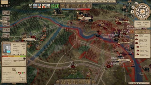 Grand Tactician: The Civil War 1861-1865: Confederate Campaign (3) FINAL: VICTOREEEEEEEEEE смотреть онлайн