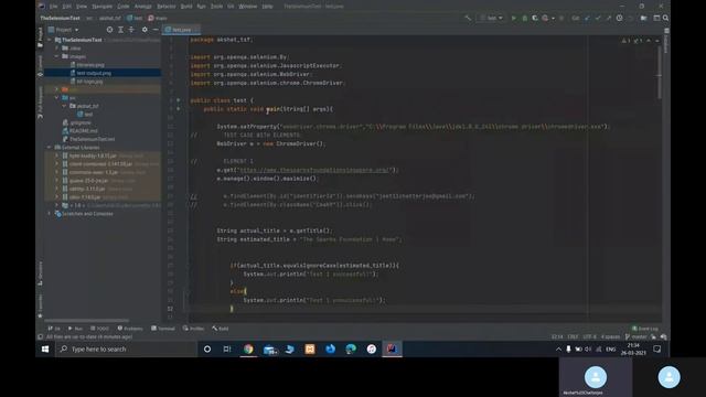 Akshat Chatterjee | Selenium Testing Tool | Test-cases | Java | GRIP | TSF смотреть онлайн