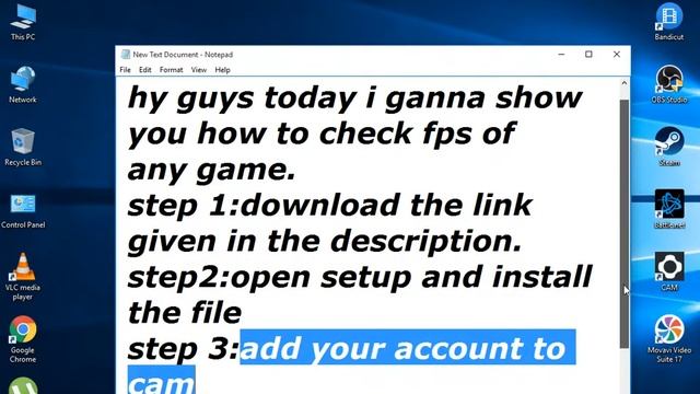 How to check Fps of any Game Easy Tutorial смотреть онлайн