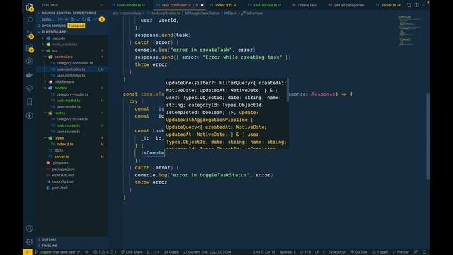 Build your first full-stack React Native app Todo List Tutorial - 05 CRUD actions for Task смотреть онлайн