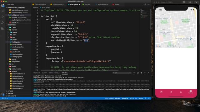 #1 React Native Maps Tutorial | Add Custom Marker & Callout | Dark Mode смотреть онлайн