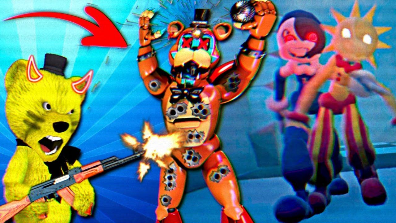 FNAF 9 СТРЕЛЯЮ в ГЛЭМРОК ФРЕДДИ и НАШЕЛ СОЛНЕЧНОГО и ЛУННОГО АНИМАТРОНИКА !!! смотреть онлайн