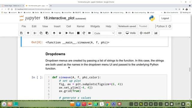How to Create Interactive Widget Plots in Jupyter Notebook смотреть онлайн