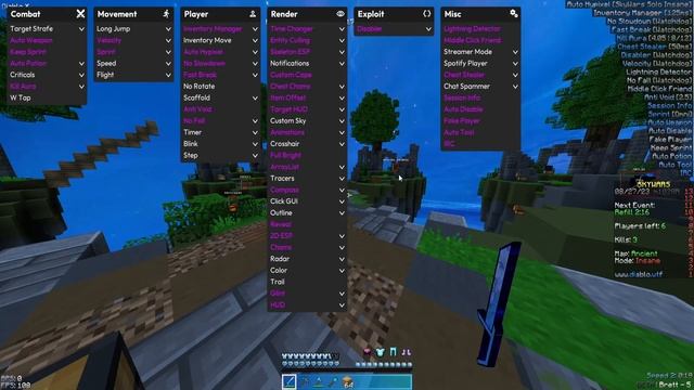 *NEW* Diablo Client Is The BEST Hypixel Hacked Client (Insane) смотреть онлайн