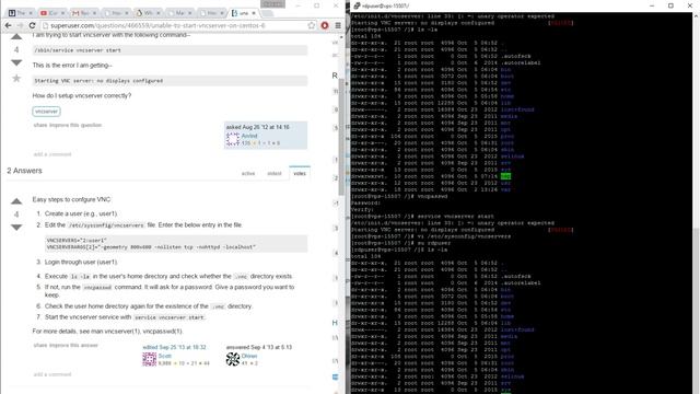 Установка Tiger VNC на CentOS (версія без монтажу) смотреть онлайн