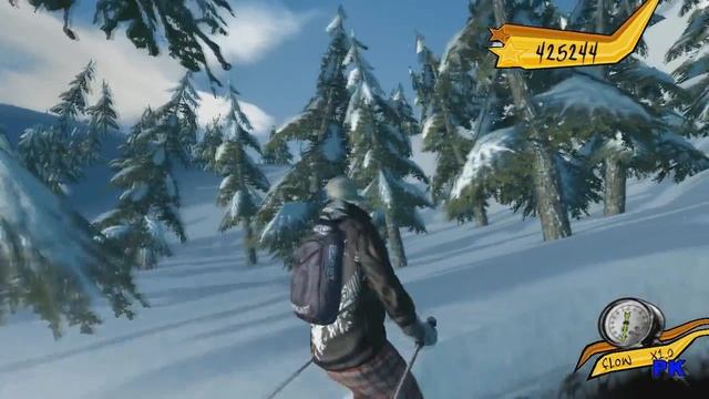 Симулятор лыжных гонок, Freak Out - Extreme freeride смотреть онлайн