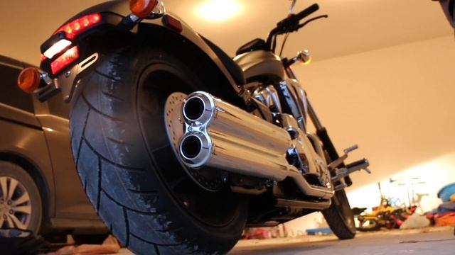 How to improve the sound on Honda Fury's stock exhaust. смотреть онлайн