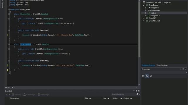 CRON.Net Demo for Scheduler смотреть онлайн