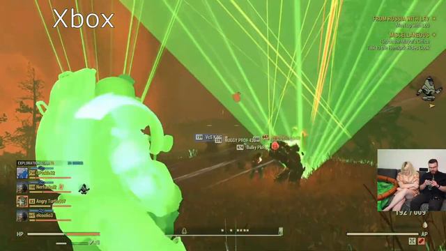 Choose The Best Laser Show, Play Station vs Xbox vs PC - Fallout 76 Steel Reign смотреть онлайн