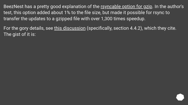 Rsync friendly gzip смотреть онлайн