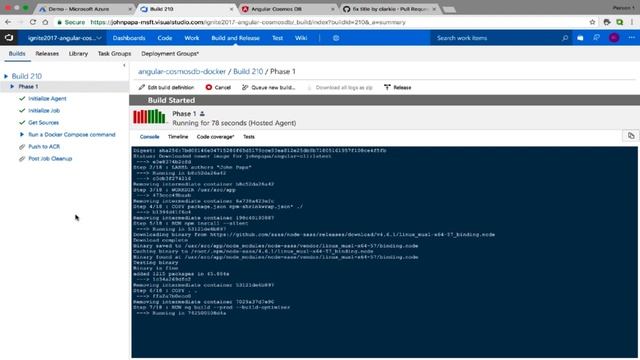 Deploying Node to Docker on Azure | DevOps Lab смотреть онлайн