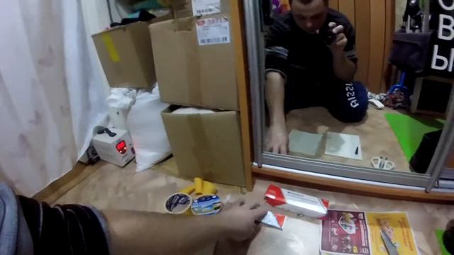 Холодная сварка линолеума. Тест на разрыв. смотреть онлайн