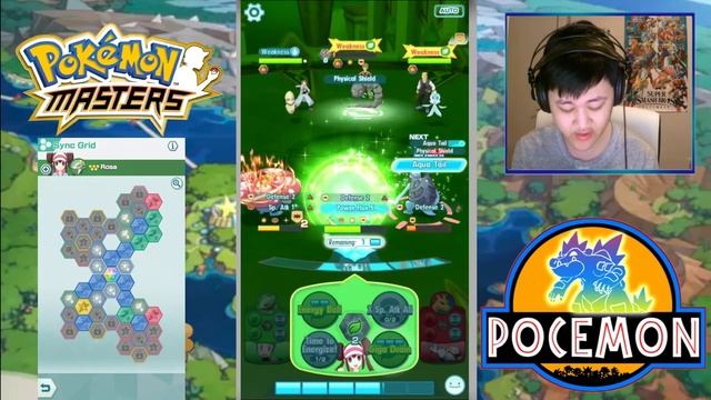 INFINITE HEALING ROSA & SERPERIOR DPS SYNC GRID BUILD SHOWCASE! | Pokemon Masters смотреть онлайн