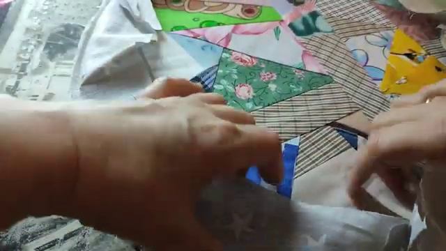 Швейный хомяк. Коврик из лоскутов#лоскутноешитье #лоскутыткани смотреть онлайн